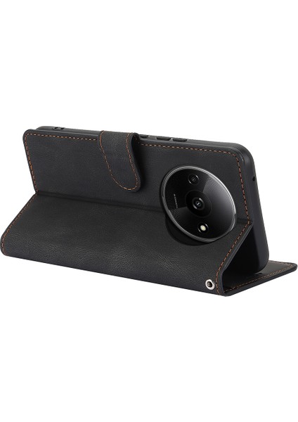 Xiaomi Poco C61 4g Telefon Manyetik Toka Deri Stand Kapağı (Yurt Dışından) modelleri