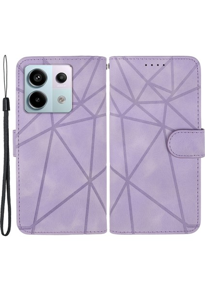 Xiaomi Redmi Note 13 Pro 4g / Poco M6 Pro 4g Ten Dokunuşlu Deri Telefon Kılıfı (Yurt Dışından)