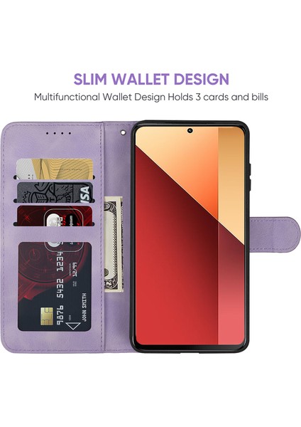 Xiaomi Redmi Note 13 Pro 4g / Poco M6 Pro 4g Ten Dokunuşlu Deri Telefon Kılıfı (Yurt Dışından) fırsatları