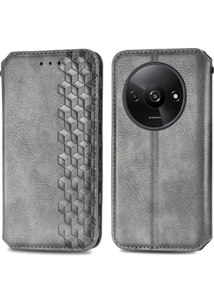 Xiaomi Poco C61 4g Cüzdan Kılıf Deri Telefon Kapağı (Yurt Dışından)