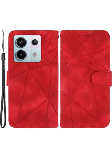 Xiaomi Redmi Note 13 Pro 4g / Poco M6 Pro 4g Ten Dokunuşlu Deri Telefon Kılıfı (Yurt Dışından)