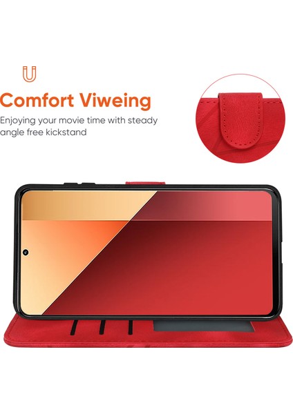 Xiaomi Redmi Note 13 Pro 4g / Poco M6 Pro 4g Ten Dokunuşlu Deri Telefon Kılıfı (Yurt Dışından) indirimleri