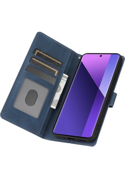 Xiaomi Redmi Note 13 Pro Plus 5g Telefon Manyetik Toka Deri Stand Kapağı (Yurt Dışından)