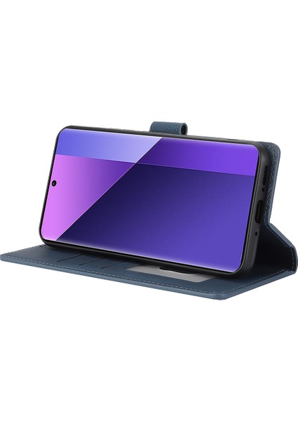 Xiaomi Redmi Note 13 Pro Plus 5g Telefon Manyetik Toka Deri Stand Kapağı (Yurt Dışından)