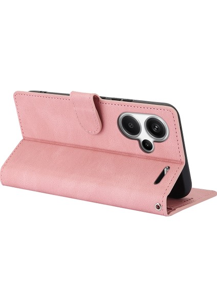 Xiaomi Redmi Note 13 Pro Plus 5g Telefon Manyetik Toka Deri Stand Kapağı (Yurt Dışından)