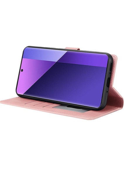 Xiaomi Redmi Note 13 Pro Plus 5g Telefon Manyetik Toka Deri Stand Kapağı (Yurt Dışından)