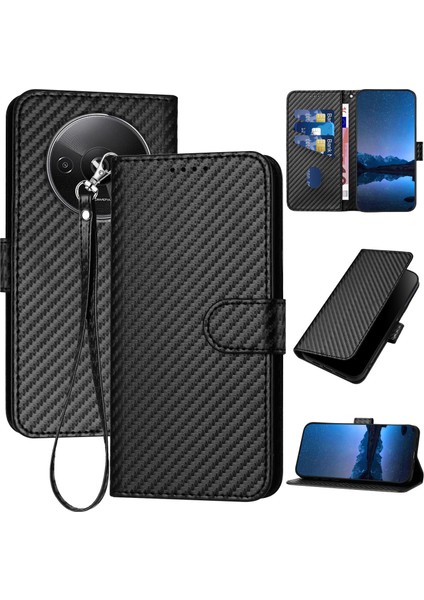 Xiaomi Poco C61 4g Deri Telefon Kılıfı Cüzdan Kart Yuvaları (Yurt Dışından)