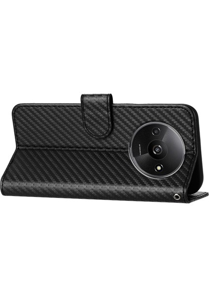 Xiaomi Poco C61 4g Deri Telefon Kılıfı Cüzdan Kart Yuvaları (Yurt Dışından)