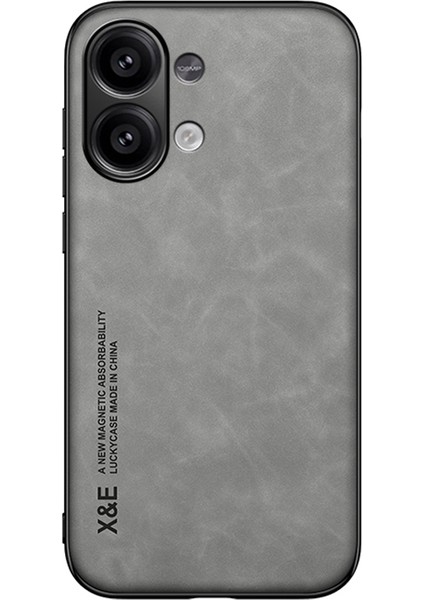 Xiaomi Redmi Note 13 4g Deri+Tpu+Pc Telefon Kapağı Desteği Manyetik Araç Montajı (Yurt Dışından)