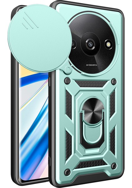 Xiaomi Poco C61 4g Pc+Tpu Çizilmeye Dayanıklı Kapak (Yurt Dışından)