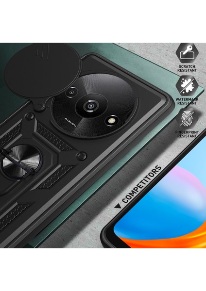 Xiaomi Poco C61 4g Pc+Tpu Çizilmeye Dayanıklı Kapak (Yurt Dışından)