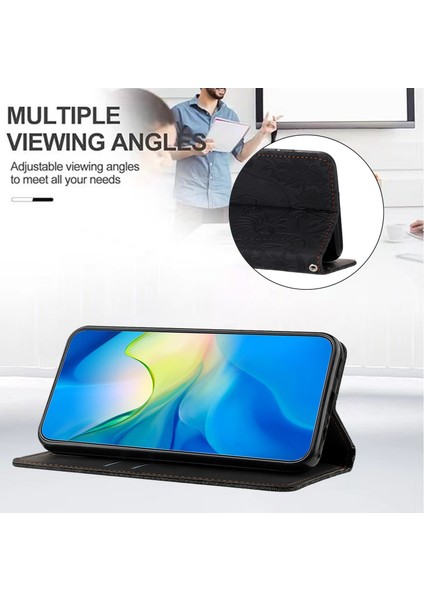 Xiaomi Redmi Note 13 4g Deri Telefon Kapağı Manyetik Emme (Yurt Dışından)