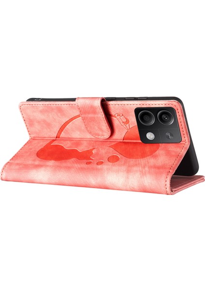 Xiaomi Redmi Note 13 5g Kart Yuvaları Standlı Deri Telefon Kılıfı (Yurt Dışından)