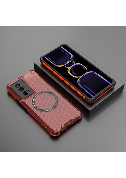 Xiaomi Poco F5 Pro 5g Manyetik Tpu+Pc Yastıklama Darbeye Dayanıklı Telefon Kapağı (Yurt Dışından) indirimleri