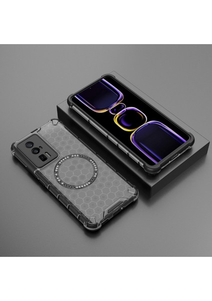 Xiaomi Poco F5 Pro 5g Manyetik Tpu+Pc Yastıklama Darbeye Dayanıklı Telefon Kapağı (Yurt Dışından) indirimleri