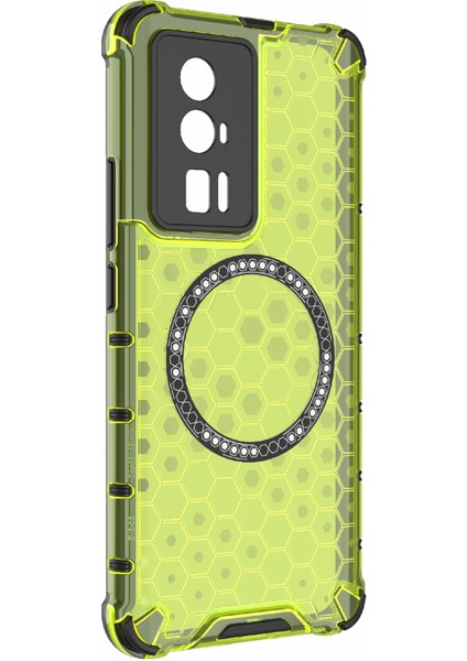 Xiaomi Poco F5 Pro 5g Manyetik Tpu+Pc Yastıklama Darbeye Dayanıklı Telefon Kapağı (Yurt Dışından) fırsatları