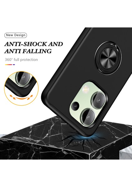 Xiaomi Redmi Note 13 4g Anti-Drop Pc+Tpu Koruyucu Kapak, Döner Kickstand ile (Yurt Dışından)
