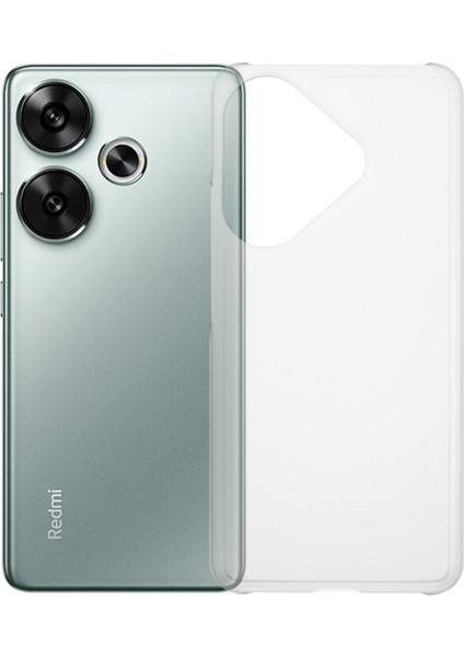 Xiaomi Poco F6 5g Telefon Cilt Dokunma Duygusu Mat Parmak Izi Önleyici Sert Pc Kapağı (Yurt Dışından)