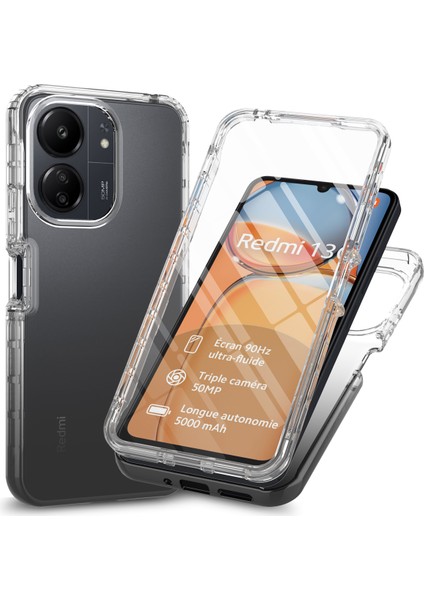 Xiaomi Redmi 13C Pc+Tpu Koruyucu Kapak (Yurt Dışından)