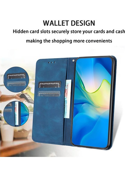 Xiaomi Redmi Note 13 5g Deri Cüzdan Telefon Kılıfı (Yurt Dışından)