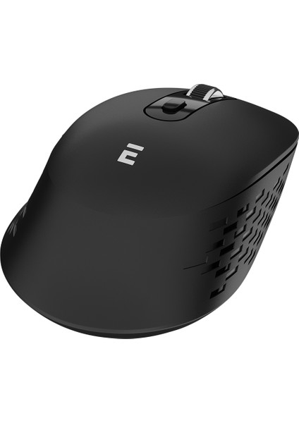 SM09 Siyah 3 Cihaz Desteği 2.4g+Bt1+Bt2 Android-Iospc Uymlu Ofis-Oyun Bluetooth Mouse Kablosuz Mouse