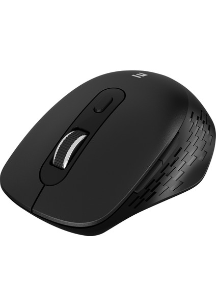 SM09 Siyah 3 Cihaz Desteği 2.4g+Bt1+Bt2 Android-Iospc Uymlu Ofis-Oyun Bluetooth Mouse Kablosuz Mouse