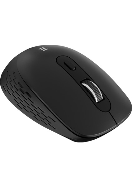 SM09 Siyah 3 Cihaz Desteği 2.4g+Bt1+Bt2 Android-Iospc Uymlu Ofis-Oyun Bluetooth Mouse Kablosuz Mouse