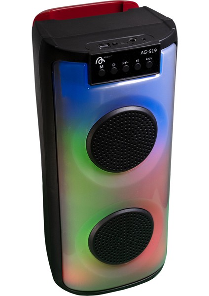 AG-S19 Rgb Karaoke, Party Box, Hoparlör