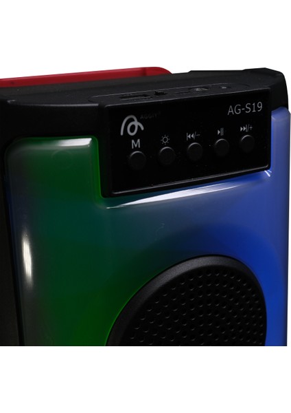 AG-S19 Rgb Karaoke, Party Box, Hoparlör