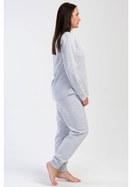 Kadın Büyük Beden Uzun Kol Pijama Takım , 403021 modelleri