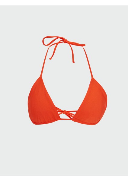 Uv Korumalı Çift Taraflı Boyundan Bağlamalı Kadın Bikini Üst fiyatları