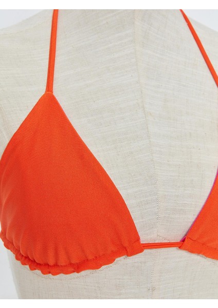 Uv Korumalı Çift Taraflı Boyundan Bağlamalı Kadın Bikini Üst indirimleri