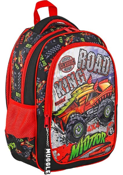 2 Bölmeli King Road Okul Sırt Çantası MU-9128 modelleri