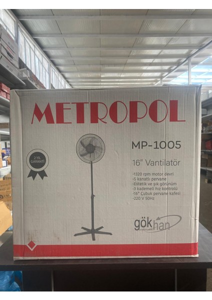 MP 1005 Ayaklı Vantilatör