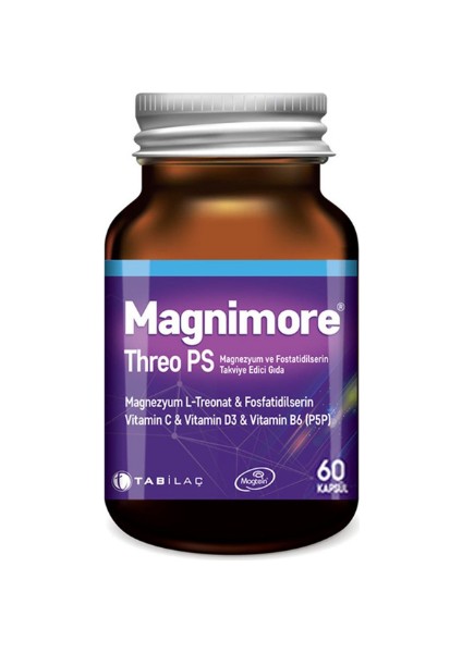 Tab İlaç Magnimore Threo Ps 60 Kapsül