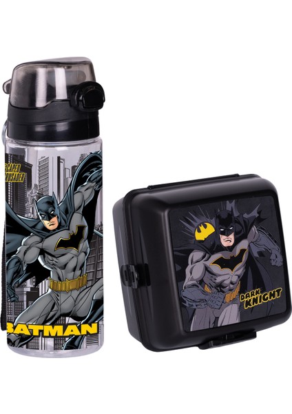 Batman 500 ml Matara Suluk ve Beslenme Kutusu