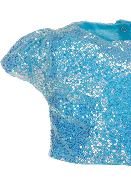 Parıltılı Pullu Etek ve Krop Ikili Takım fırsatları