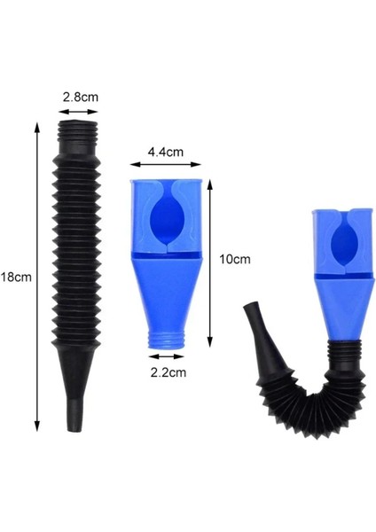 Buffer® Araba ve Motorsikletler Için Katlanabilir Plastik Motor Yağ Hunisi