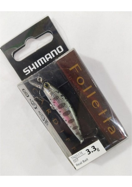 Cardiff Folletta 50SS 50MM 3.3gr Maket Yem -Real Bait