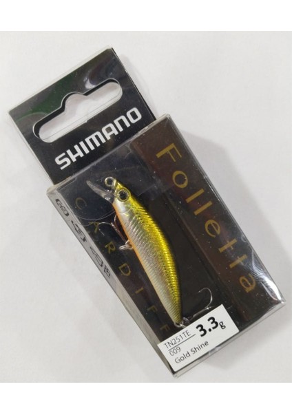 Cardiff Folletta 50SS 50MM 3.3gr Maket Yem - Gold Shine