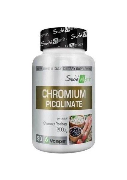 Suda Vitamin Chromium Picolinate 90 Bitkisel Kapsül