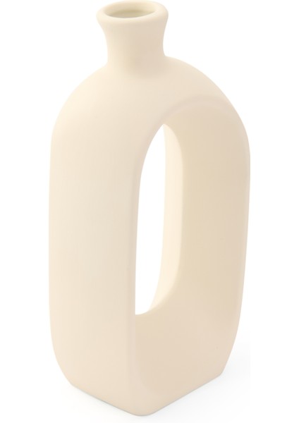 Doha Vazo - Krem - 25 cm fiyatları