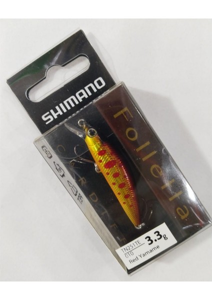 Cardiff Folletta 50SS 50MM 3.3gr Maket Yem - Red Yamame