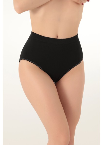 Yüksek Bel Dikişsiz Nefes Alan Konforlu Kadın Külot