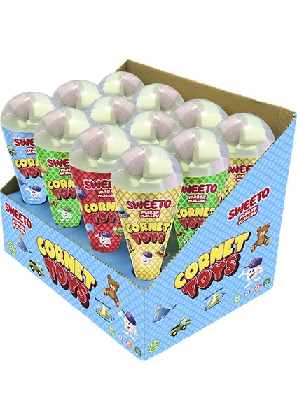 Cornet Marshmallow 18GR. x 12 Adet