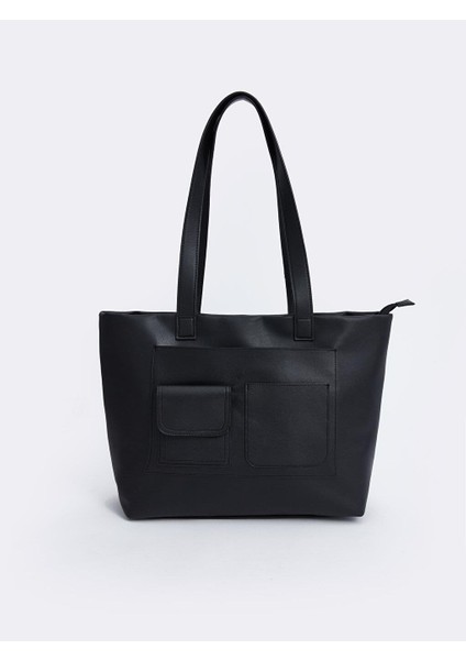 Deri Görünümlü Kadın Omuz Çantası fiyatları