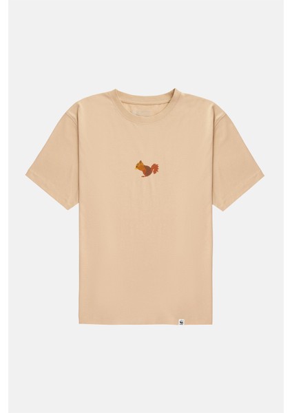 WWF Market Sincap T-Shirt - Parşömen Bej