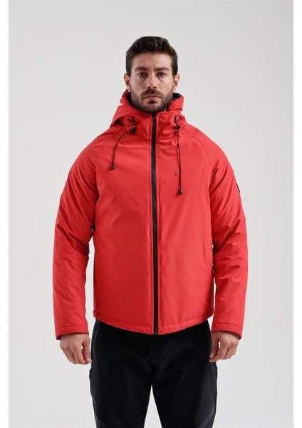 Erkek Kayak Mont Kırmızı S