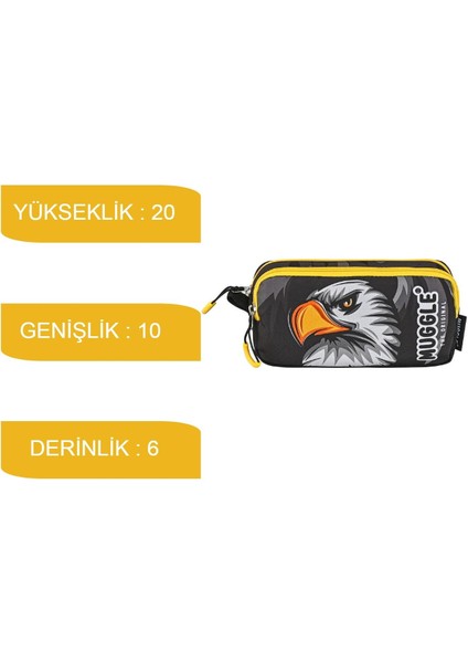 2 Bölmeli Eagle Team Kalemlik MU 9158 fiyatları