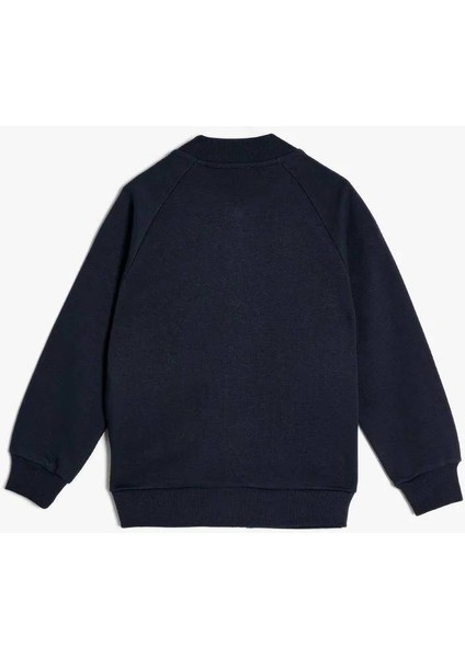 5WKB10006TK Koton Erkek Çocuk Sweat Lacivert fiyatları
